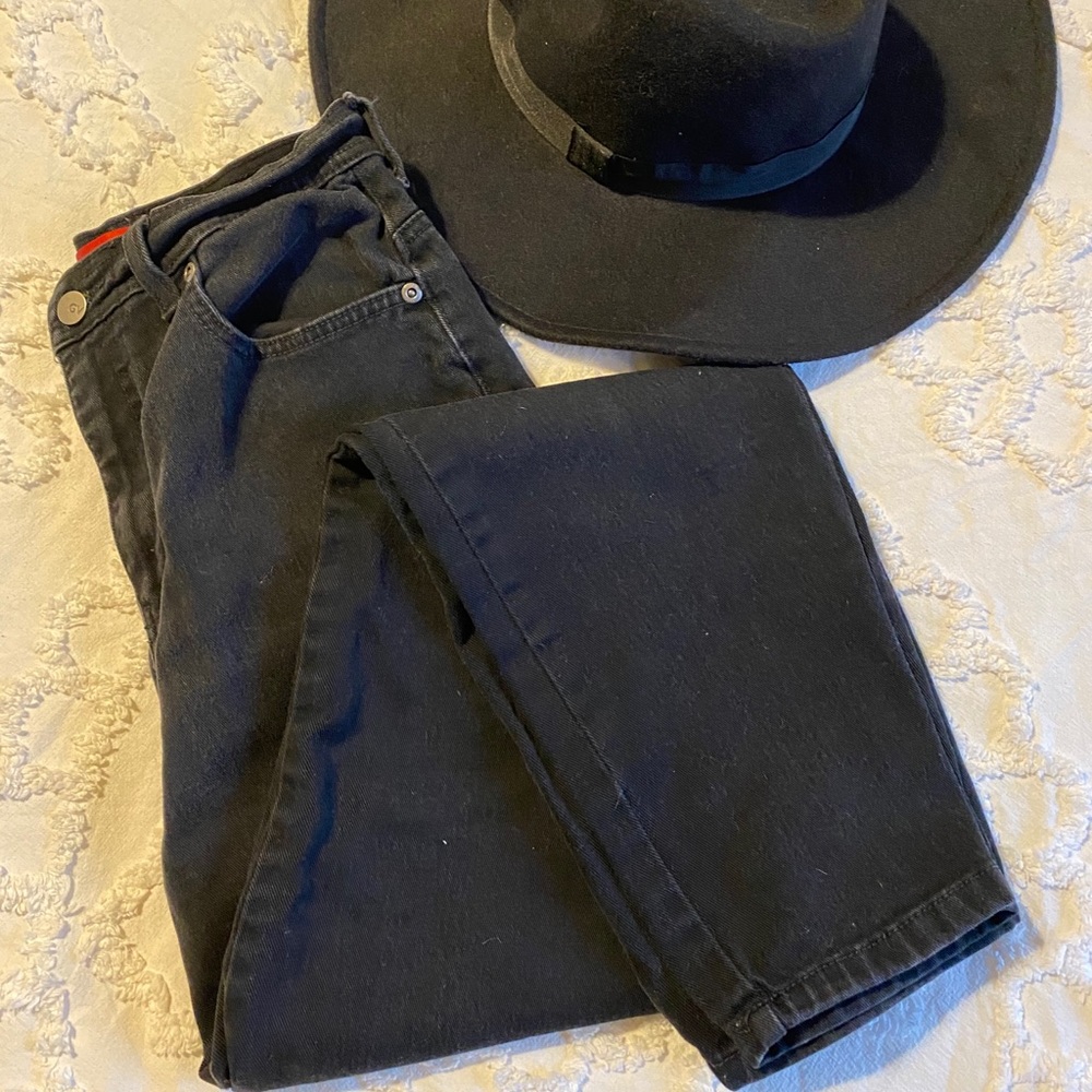 Gloria Vanderbilt Black High Waisted Jeans